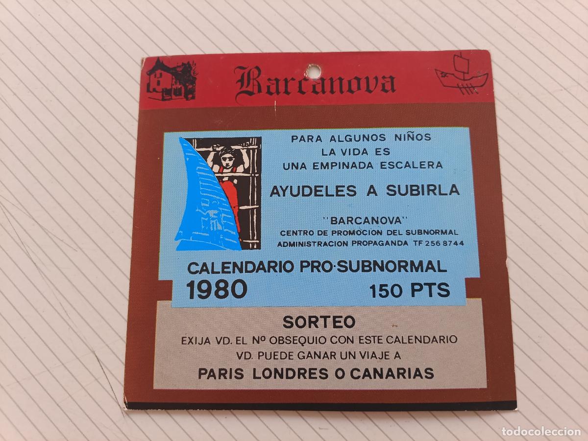 Etiquetas antiguas: Barcanova, centro de promoci&oacute;n del subnormal 1980 - Foto 1