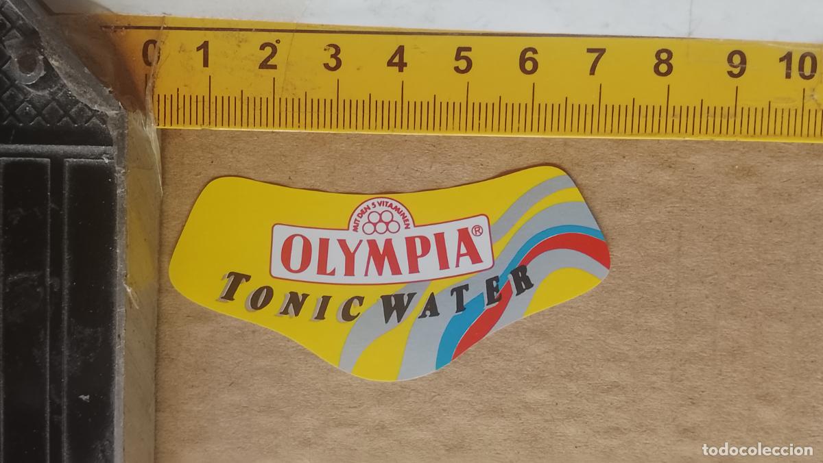 Etiquetas antiguas: ANTIGUA ETIQUETA DE FRONTAL DE BOTELLA BEBIDAS REFRESCOS ZUMOS GASEOSAS - PLANCHAS DE FABRICA