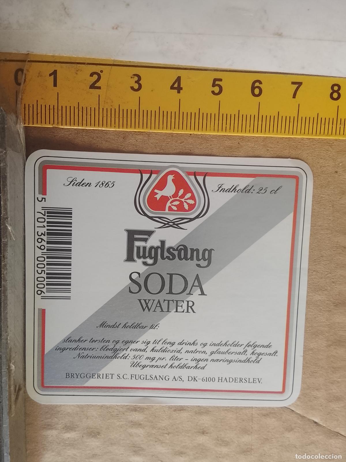 &Eacute;tiquettes anciennes: ANTIGUA ETIQUETA DE FRONTAL DE BOTELLA BEBIDAS REFRESCOS ZUMOS GASEOSAS - PLANCHAS DE FABRICA