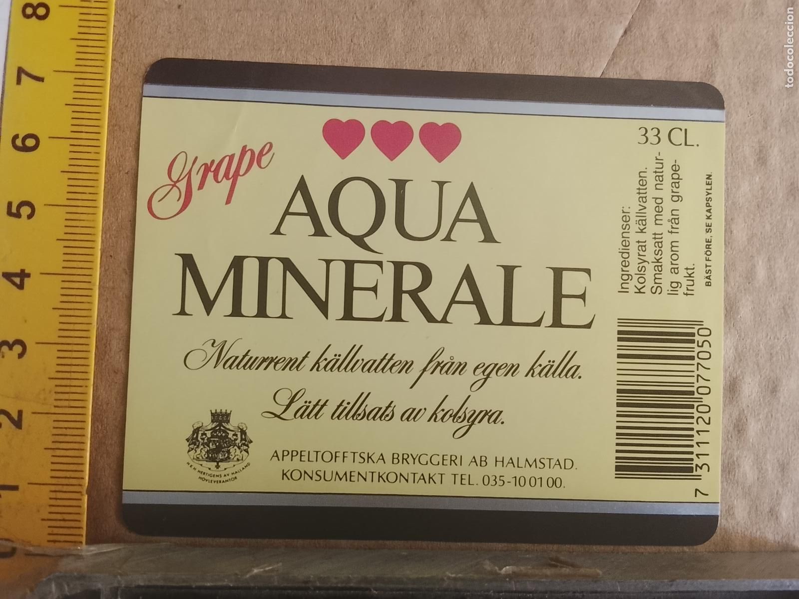 &Eacute;tiquettes anciennes: ANTIGUA ETIQUETA DE FRONTAL DE BOTELLA BEBIDAS REFRESCOS ZUMOS GASEOSAS - PLANCHAS DE FABRICA
