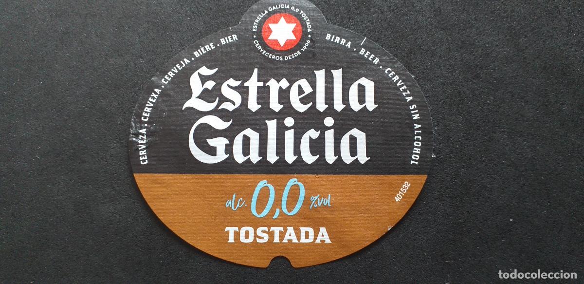 Etiquetas antiguas: CERVEZA-V9ET-XXVIII-ETIQUETAS-ESTRELLA GALICIA-0,0