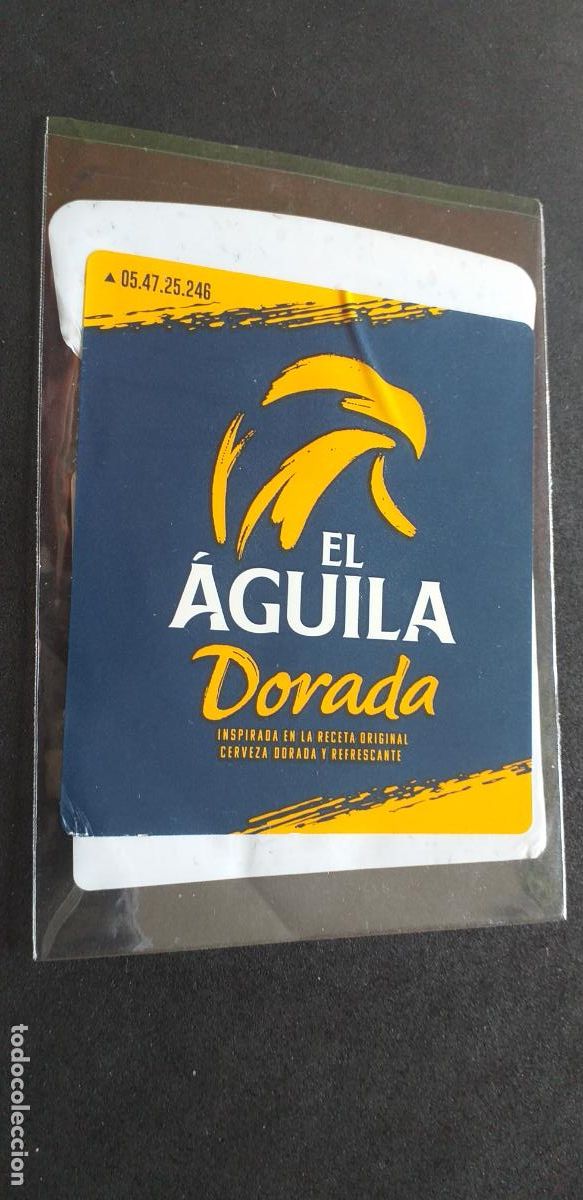 Etiquetas antiguas: CERVEZA-V9ET-XXVIII-ETIQUETAS-EL AGUILA-DORADA