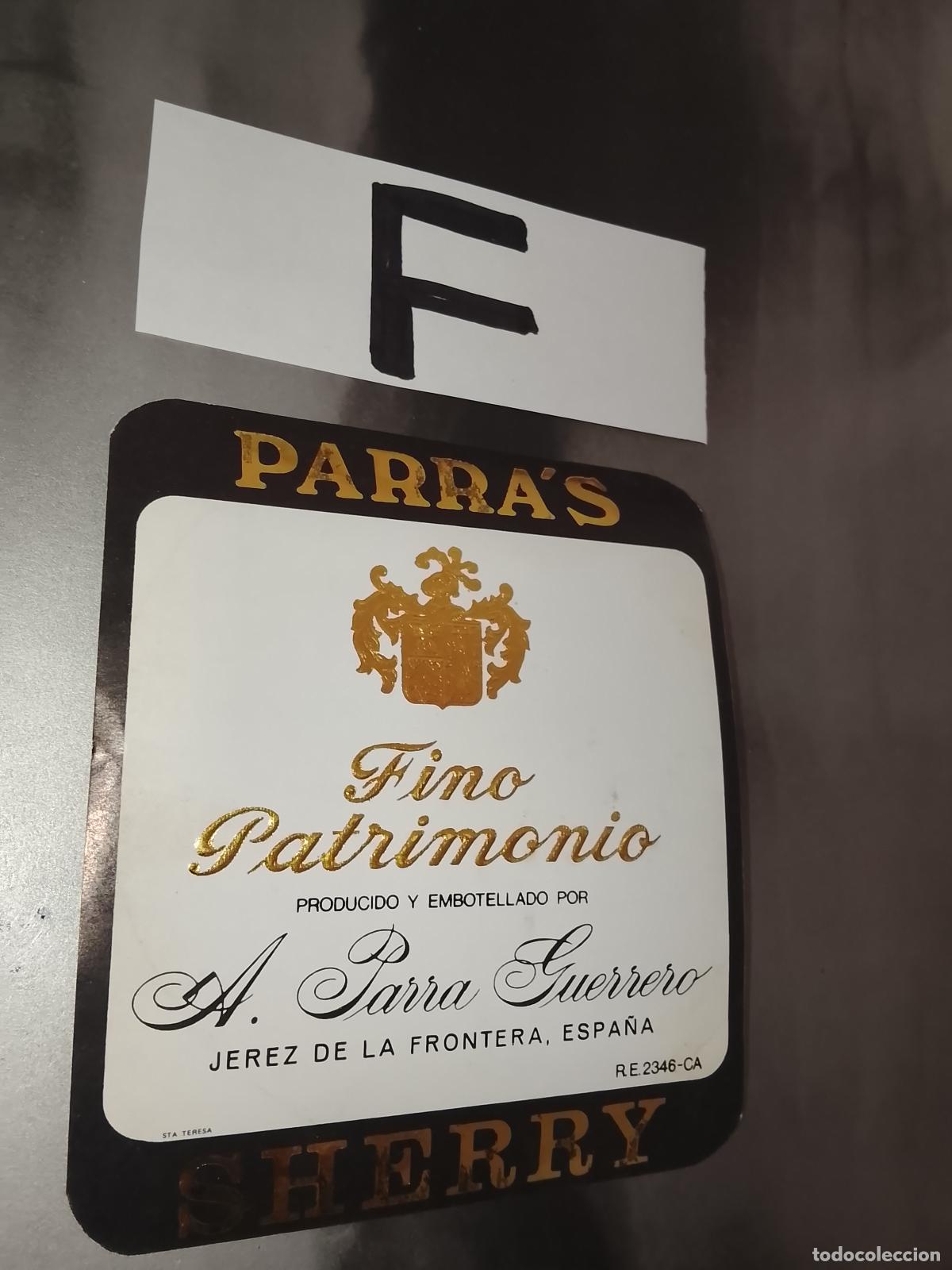 Etiquetas antigas: HAGA SU OFERTA - ANTIGUA ETIQUETA DE VINOS DE JEREZ LICOR ETC OFERTAS POR LOTES MUCHAS EN MI PERFIL