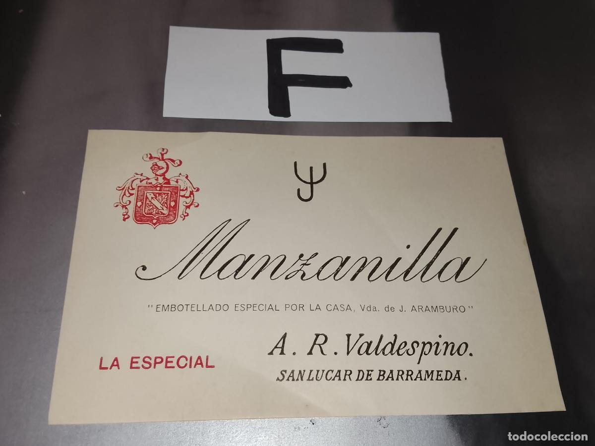 Etiquetas antiguas: HAGA SU OFERTA - ANTIGUA ETIQUETA DE VINOS DE JEREZ LICOR ETC OFERTAS POR LOTES MUCHAS EN MI PERFIL
