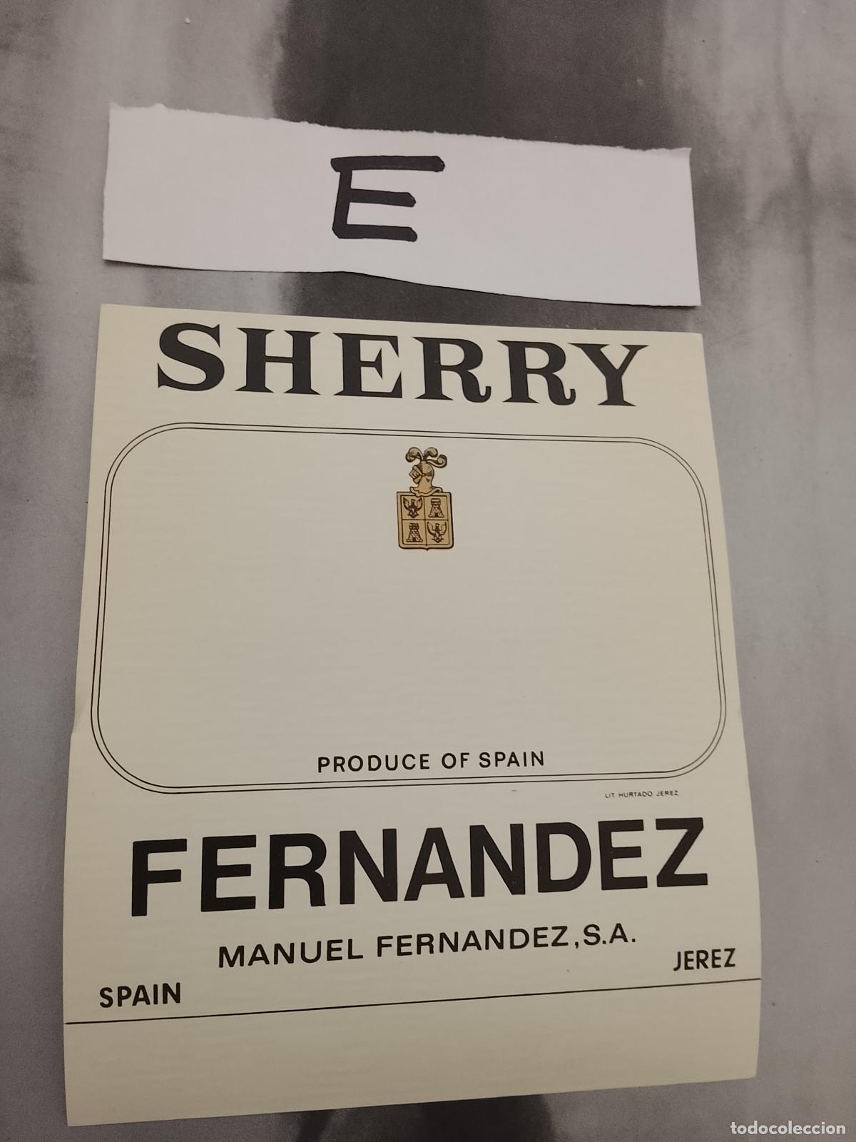 Etiquetas antiguas: HAGA SU OFERTA - ANTIGUA ETIQUETA DE VINOS DE JEREZ LICOR ETC OFERTAS POR LOTES MUCHAS EN MI PERFIL