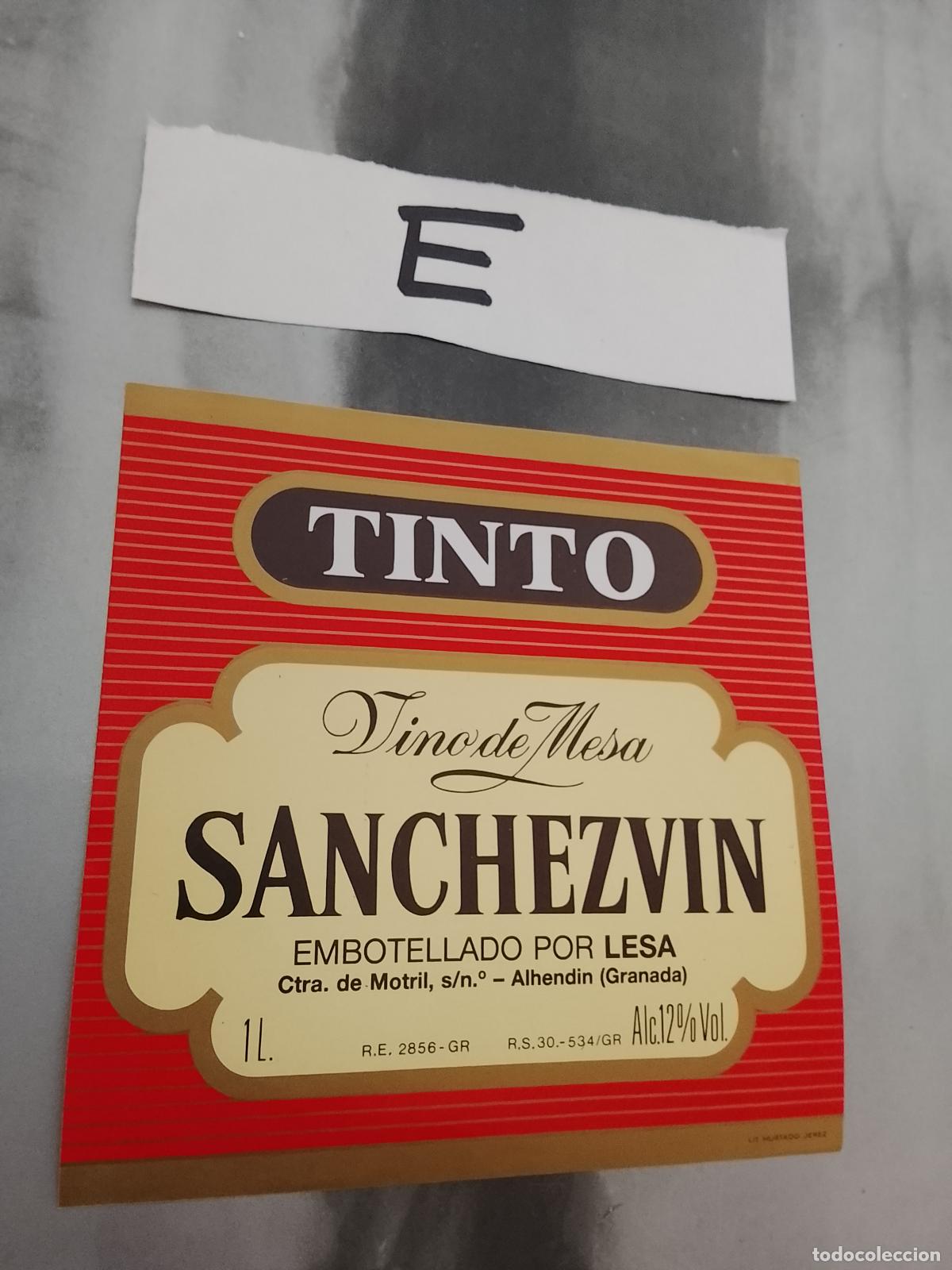 Etiquetas antiguas: HAGA SU OFERTA - ANTIGUA ETIQUETA DE VINOS DE JEREZ LICOR ETC OFERTAS POR LOTES MUCHAS EN MI PERFIL