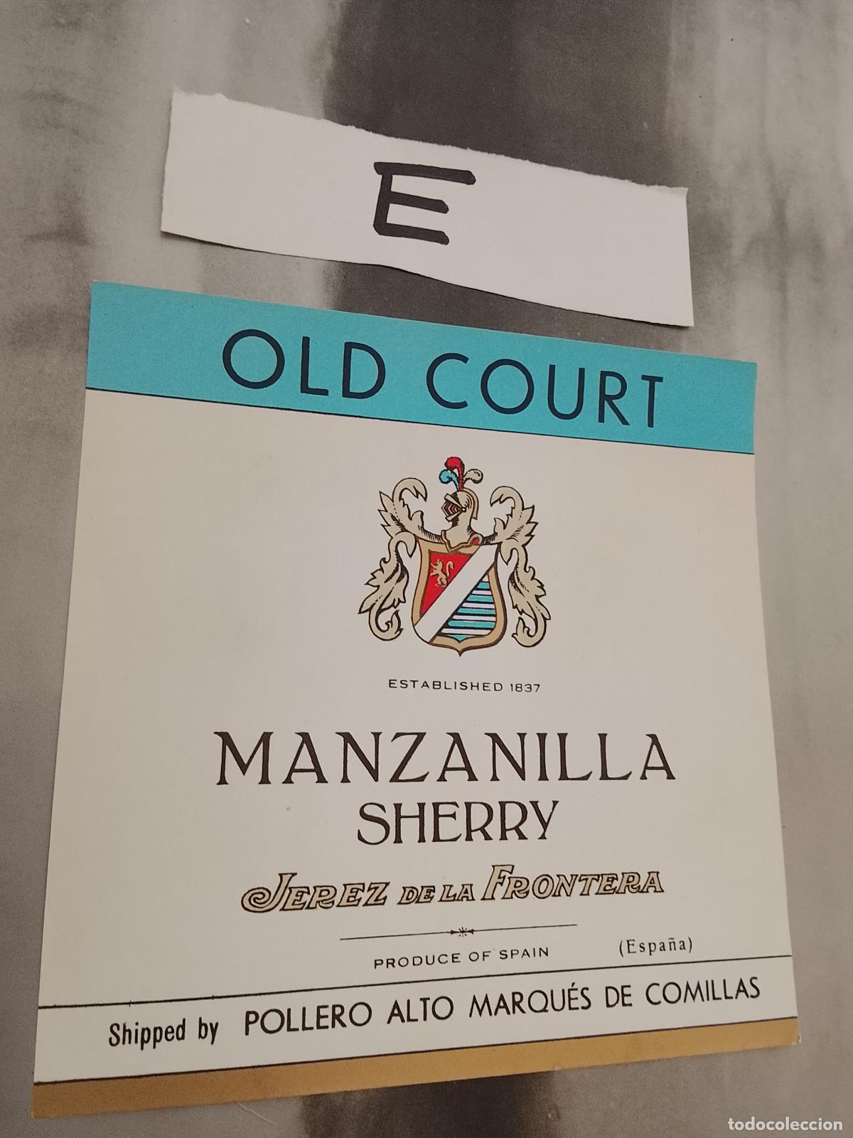 Etiquetas antiguas: HAGA SU OFERTA - ANTIGUA ETIQUETA DE VINOS DE JEREZ LICOR ETC OFERTAS POR LOTES MUCHAS EN MI PERFIL