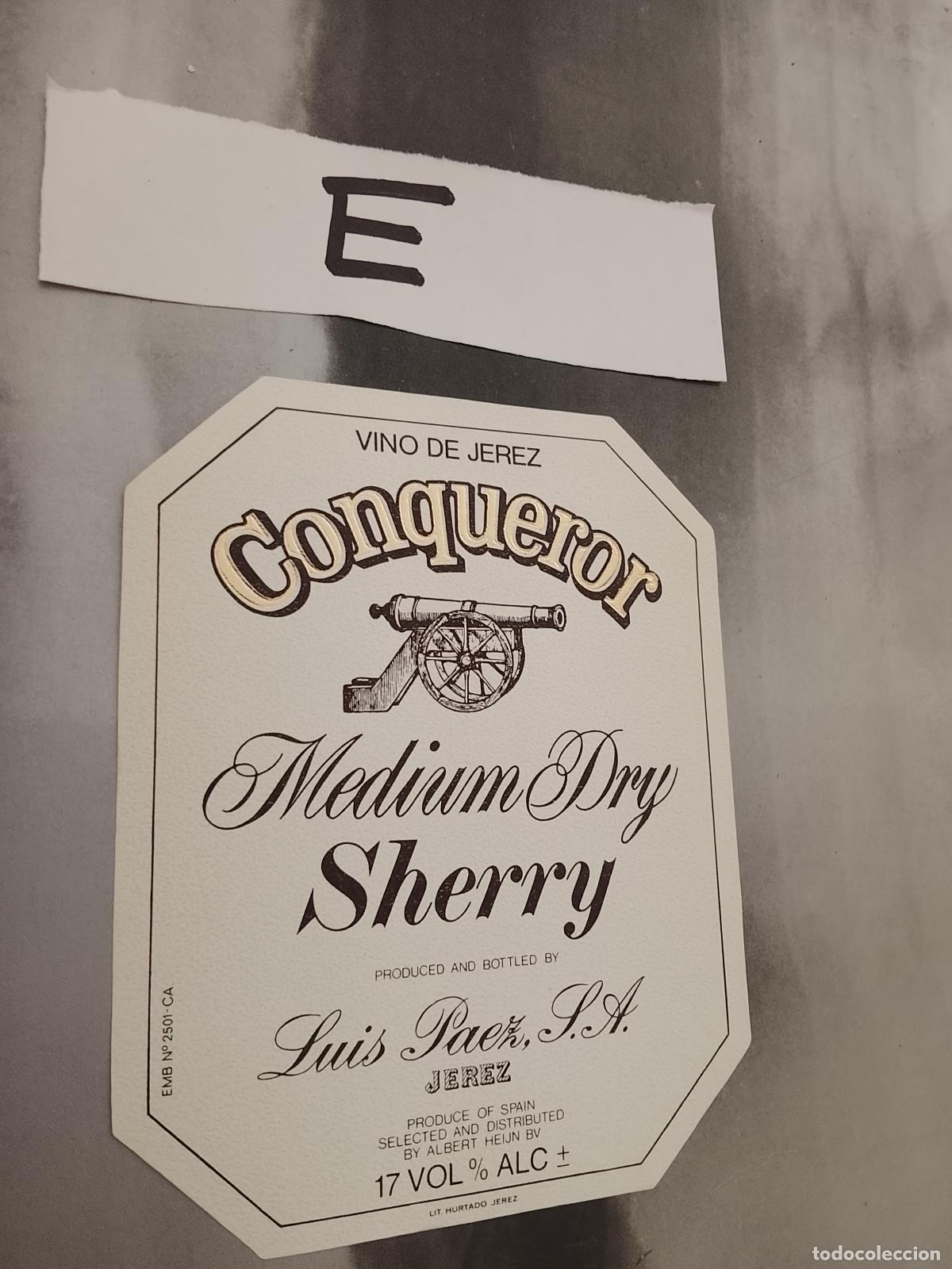 Etiquetas antiguas: HAGA SU OFERTA - ANTIGUA ETIQUETA DE VINOS DE JEREZ LICOR ETC OFERTAS POR LOTES MUCHAS EN MI PERFIL
