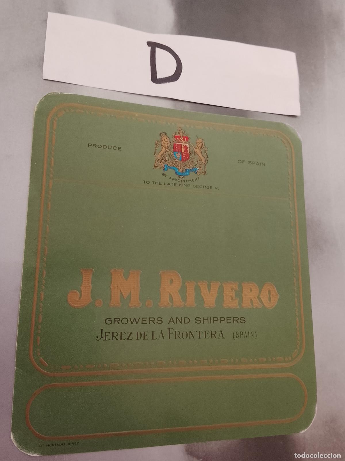 Old Labels: HAGA SU OFERTA - ANTIGUA ETIQUETA DE VINOS DE JEREZ LICOR ETC OFERTAS POR LOTES MUCHAS EN MI PERFIL