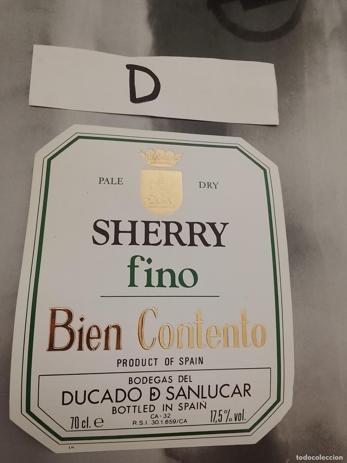 Etiquetas antiguas: HAGA SU OFERTA - ANTIGUA ETIQUETA DE VINOS DE JEREZ LICOR ETC OFERTAS POR LOTES MUCHAS EN MI PERFIL