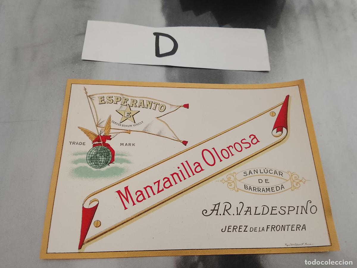 Etiquetas antiguas: HAGA SU OFERTA - ANTIGUA ETIQUETA DE VINOS DE JEREZ LICOR ETC OFERTAS POR LOTES MUCHAS EN MI PERFIL