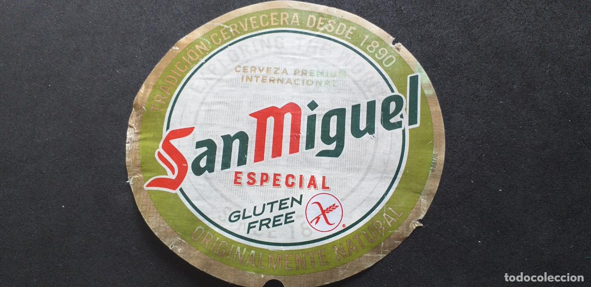Etiquetas antiguas: CERVEZA-V9ET-XXVIII-ETIQUETAS-SAN MIGUEL.