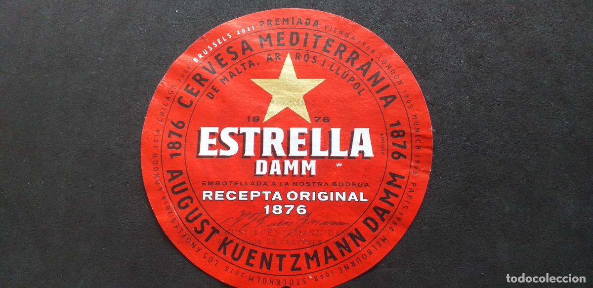 Etiquetas antiguas: CERVEZA-V9ET-XXVIII-ETIQUETAS-DAMM-ESTRELLA
