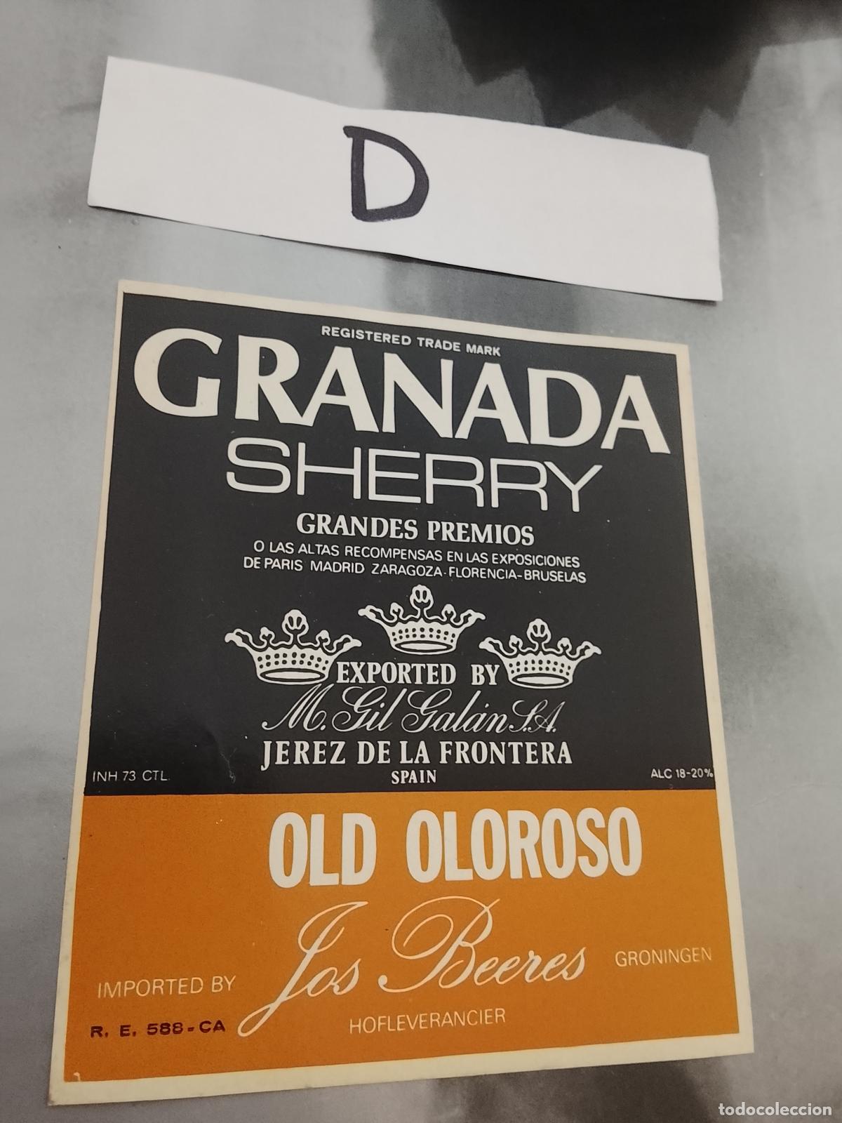 Etiquetas antigas: HAGA SU OFERTA - ANTIGUA ETIQUETA DE VINOS DE JEREZ LICOR ETC OFERTAS POR LOTES MUCHAS EN MI PERFIL