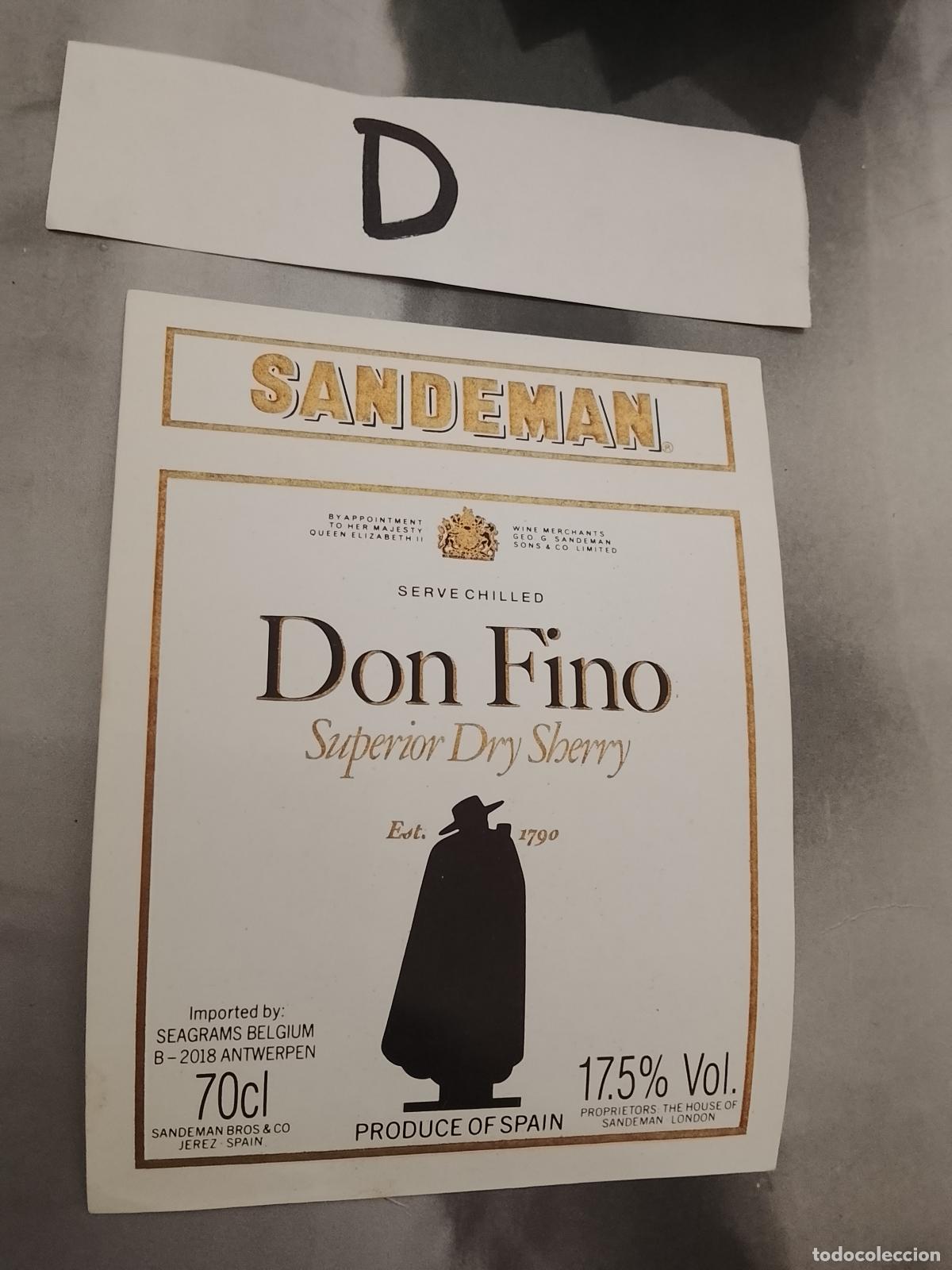 Etiquetas antigas: HAGA SU OFERTA - ANTIGUA ETIQUETA DE VINOS DE JEREZ LICOR ETC OFERTAS POR LOTES MUCHAS EN MI PERFIL