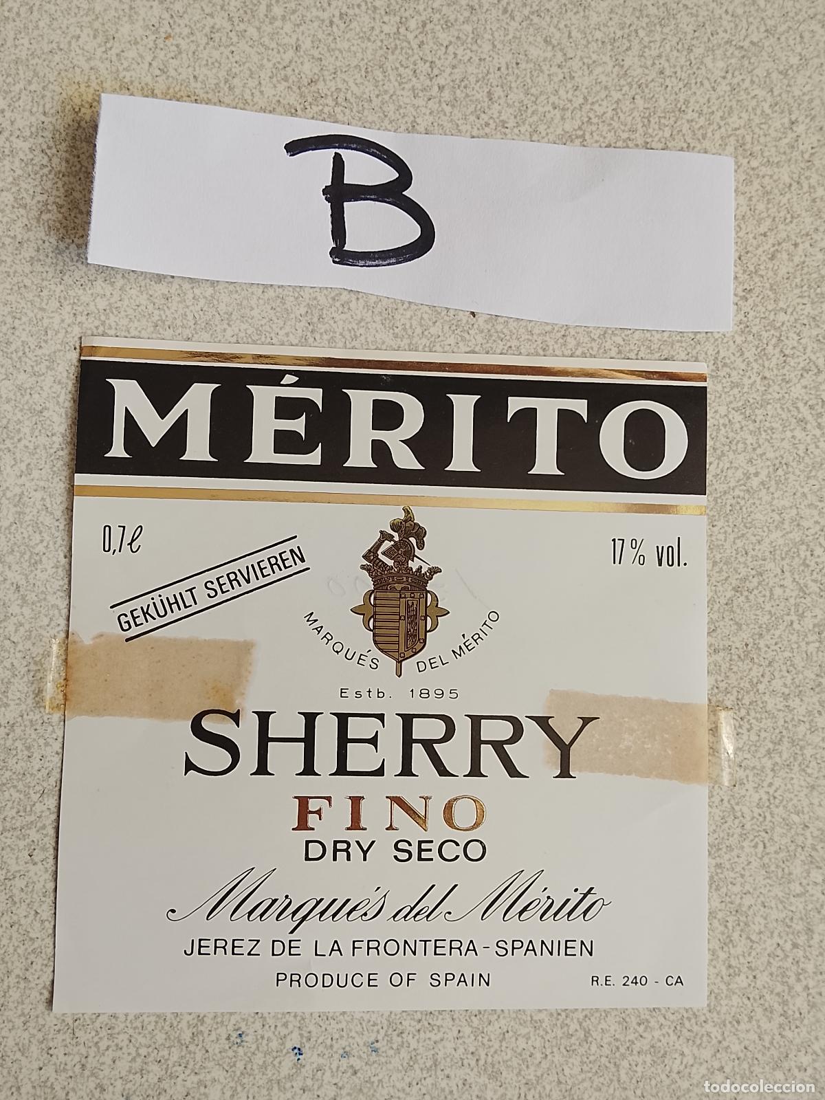 Alte Etiketten: HAGA SU OFERTA - ANTIGUA ETIQUETA DE VINOS DE JEREZ LICOR ETC OFERTAS POR LOTES MUCHAS EN MI PERFIL