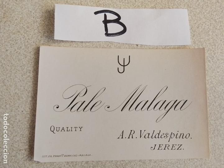Etiquetas antiguas: HAGA SU OFERTA - ANTIGUA ETIQUETA DE VINOS DE JEREZ LICOR ETC OFERTAS POR LOTES MUCHAS EN MI PERFIL