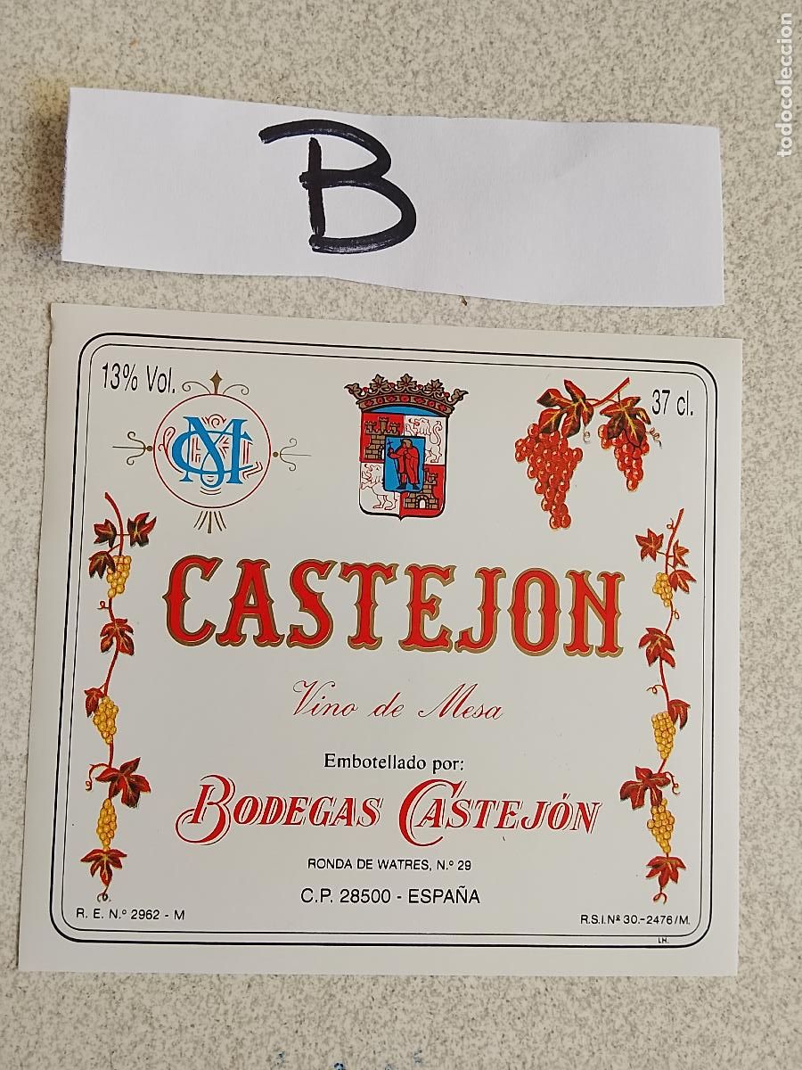 Etiquetas antiguas: HAGA SU OFERTA - ANTIGUA ETIQUETA DE VINOS DE JEREZ LICOR ETC OFERTAS POR LOTES MUCHAS EN MI PERFIL