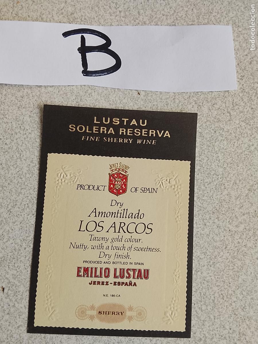 Etiquetas antiguas: HAGA SU OFERTA - ANTIGUA ETIQUETA DE VINOS DE JEREZ LICOR ETC OFERTAS POR LOTES MUCHAS EN MI PERFIL