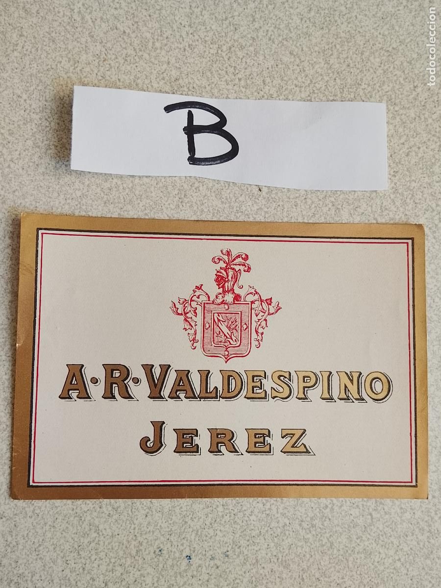 Etiquetas antiguas: HAGA SU OFERTA - ANTIGUA ETIQUETA DE VINOS DE JEREZ LICOR ETC OFERTAS POR LOTES MUCHAS EN MI PERFIL
