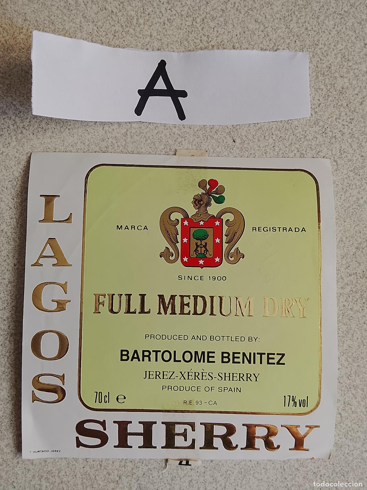 Etiquetas antigas: HAGA SU OFERTA - ANTIGUA ETIQUETA DE VINOS DE JEREZ LICOR ETC OFERTAS POR LOTES MUCHAS EN MI PERFIL