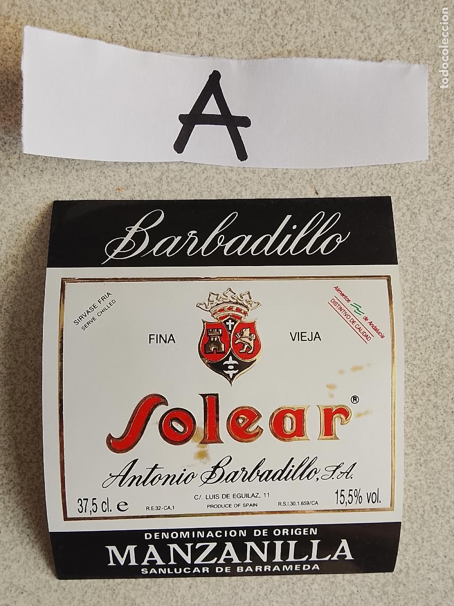 Etiquetas antigas: HAGA SU OFERTA - ANTIGUA ETIQUETA DE VINOS DE JEREZ LICOR ETC OFERTAS POR LOTES MUCHAS EN MI PERFIL
