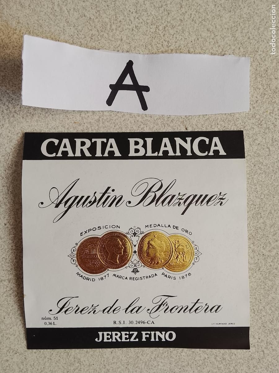 Etiquetas antigas: HAGA SU OFERTA - ANTIGUA ETIQUETA DE VINOS DE JEREZ LICOR ETC OFERTAS POR LOTES MUCHAS EN MI PERFIL