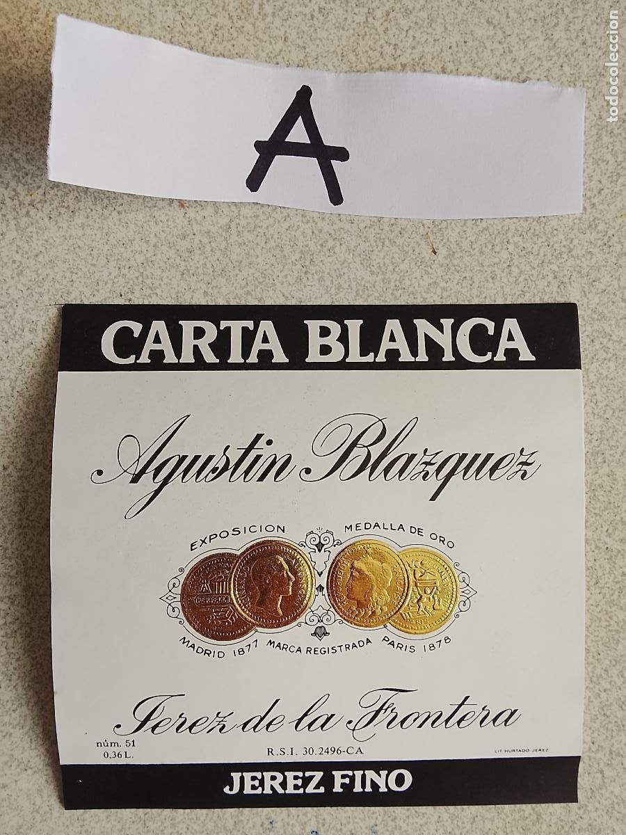 Etiquetas antigas: HAGA SU OFERTA - ANTIGUA ETIQUETA DE VINOS DE JEREZ LICOR ETC OFERTAS POR LOTES MUCHAS EN MI PERFIL