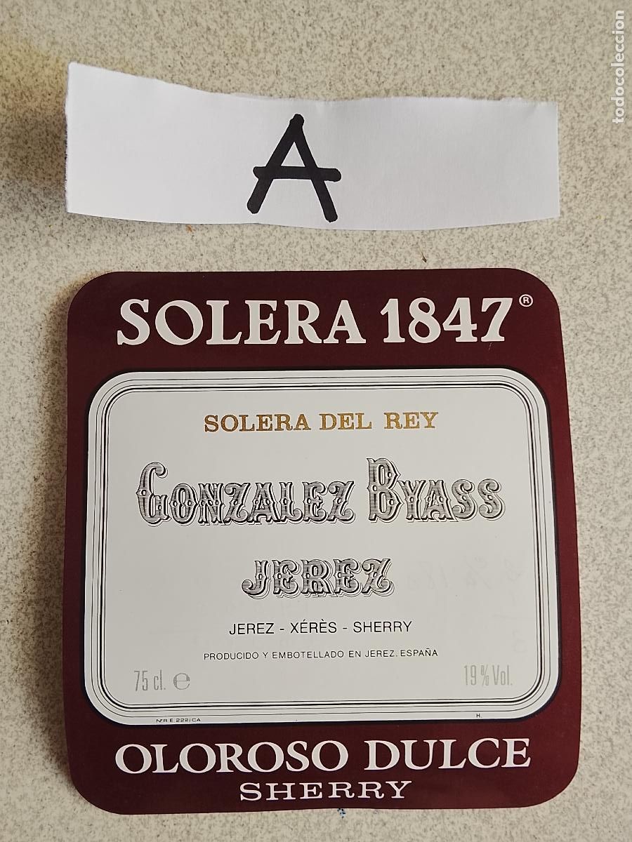 Etiquetas antiguas: HAGA SU OFERTA - ANTIGUA ETIQUETA DE VINOS DE JEREZ LICOR ETC OFERTAS POR LOTES MUCHAS EN MI PERFIL
