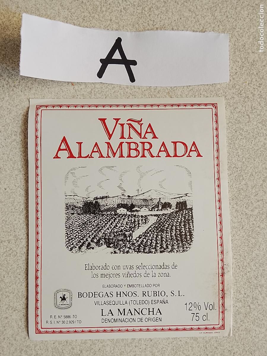 Etiquetas antiguas: HAGA SU OFERTA - ANTIGUA ETIQUETA DE VINOS DE JEREZ LICOR ETC OFERTAS POR LOTES MUCHAS EN MI PERFIL