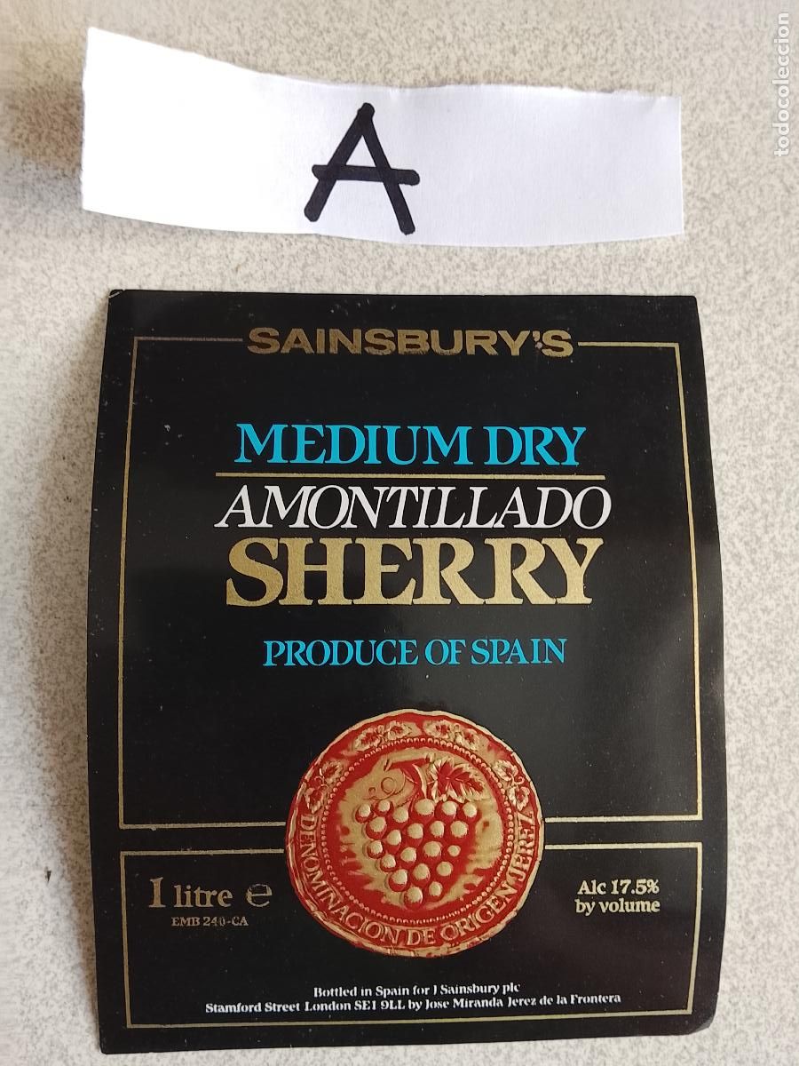 Etiquetas antiguas: HAGA SU OFERTA - ANTIGUA ETIQUETA DE VINOS DE JEREZ LICOR ETC OFERTAS POR LOTES MUCHAS EN MI PERFIL