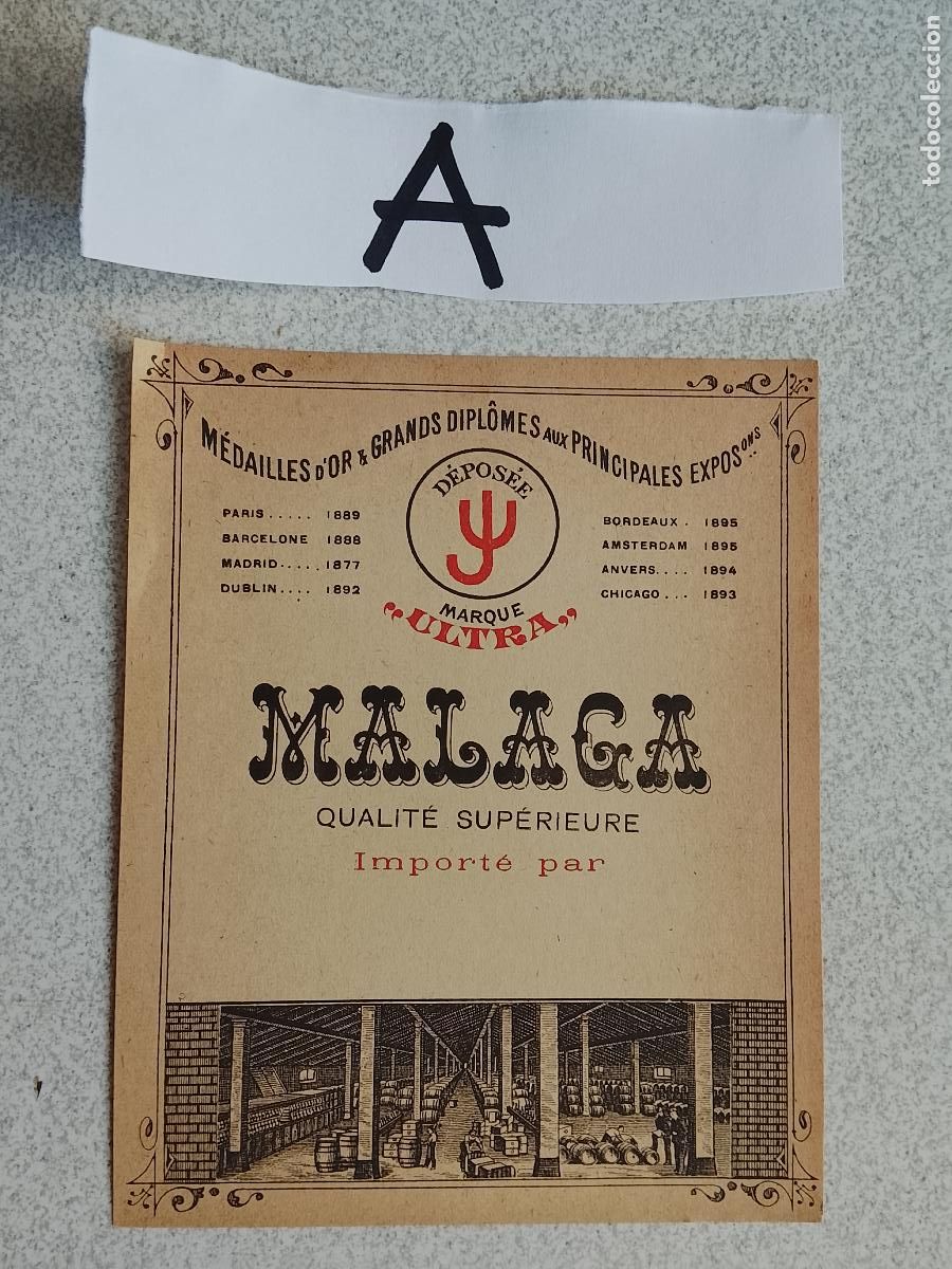 Etiquetas antiguas: HAGA SU OFERTA - ANTIGUA ETIQUETA DE VINOS DE JEREZ LICOR ETC OFERTAS POR LOTES MUCHAS EN MI PERFIL