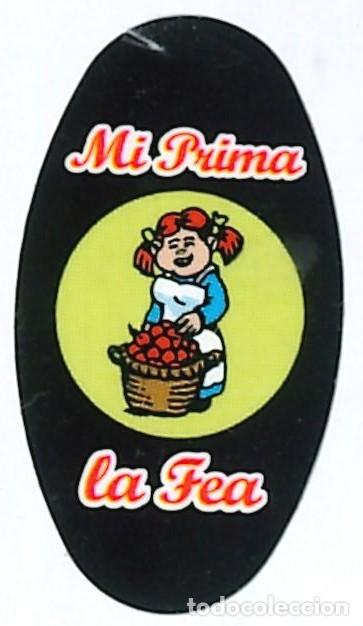 Etiquetas antiguas: ETIQUETA FRUTA - MI PRIMA LA FEA - Foto 1