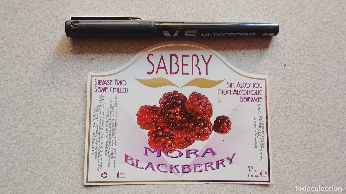 Etiquetas antiguas: Haga su oferta etiqueta - SABERY MORA BLACKBERRY
