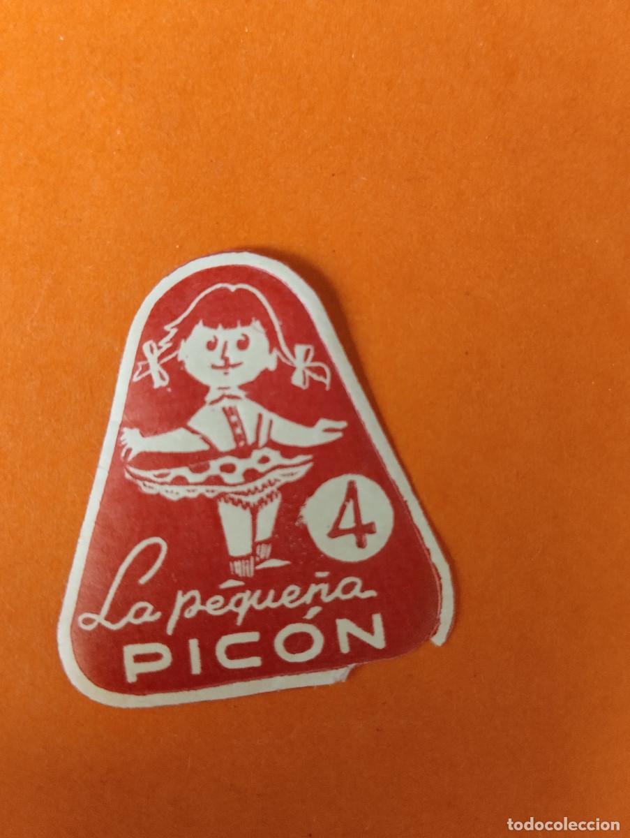 Etiquetas antiguas: ETIQUETA ROPA LA PEQUE&Ntilde;A PICON 4