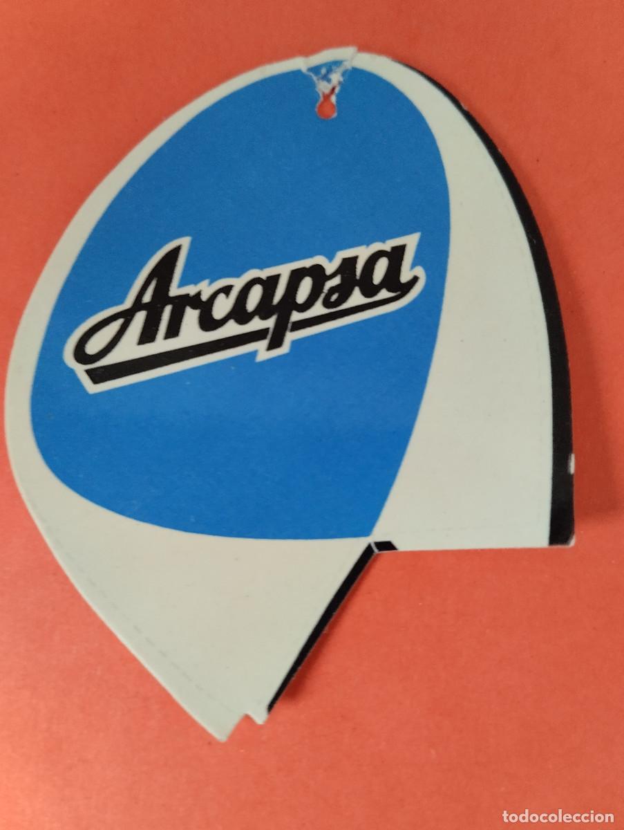 Etiquetas antiguas: ETIQUETA ROPA ARCAPSA MANUFACTURAS ARCAP S.A.