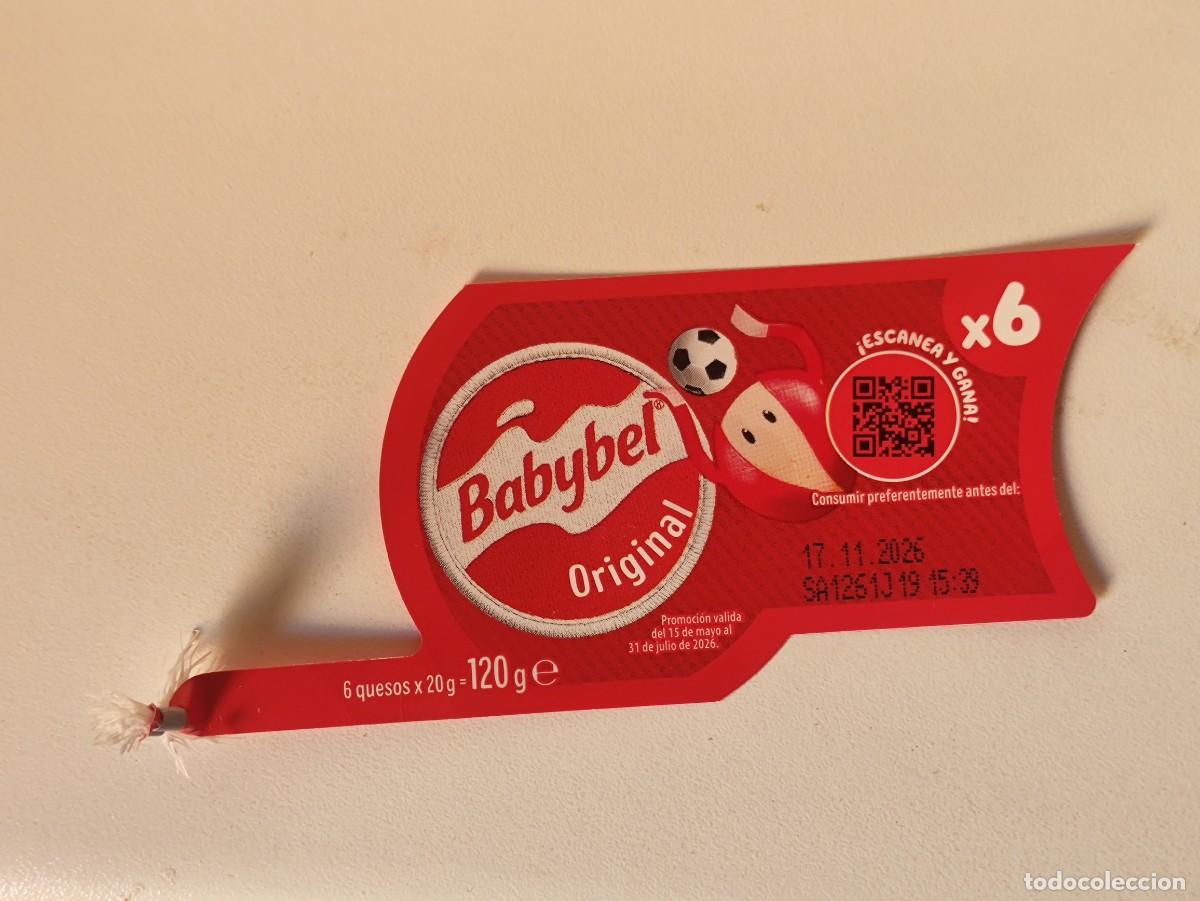 Etiquetas antiguas: ETIQUETA - BABYBEL x6 - MUNDIAL FUTBOL 2026 - DEPORTES QUESO