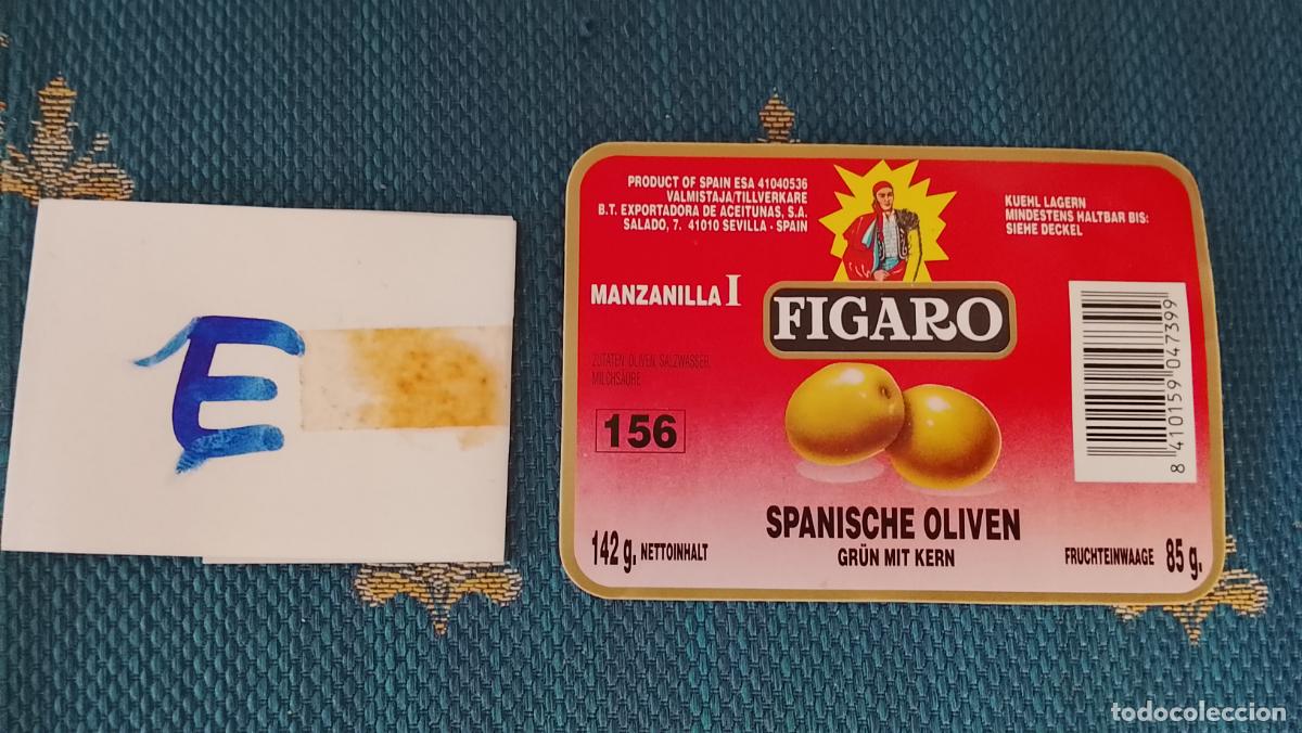 Etiquetas antiguas: Haga su oferta etiqueta - ACEITUNAS EL FIGARO . VER MAS MODELOS PARECIDOS