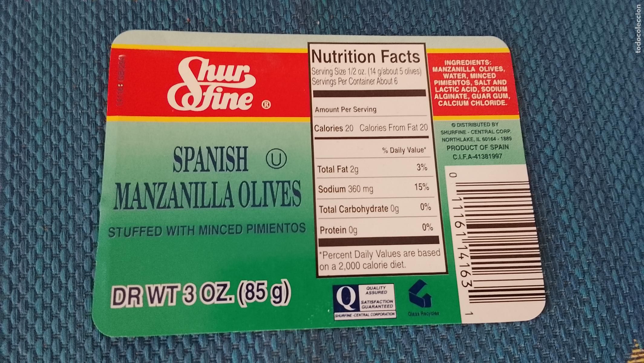 Etiquetas antiguas: Haga su oferta etiqueta - ACEITE ACEITUNAS OLIVAS - VER ETIQUETAS SIMILARES DIRENTES