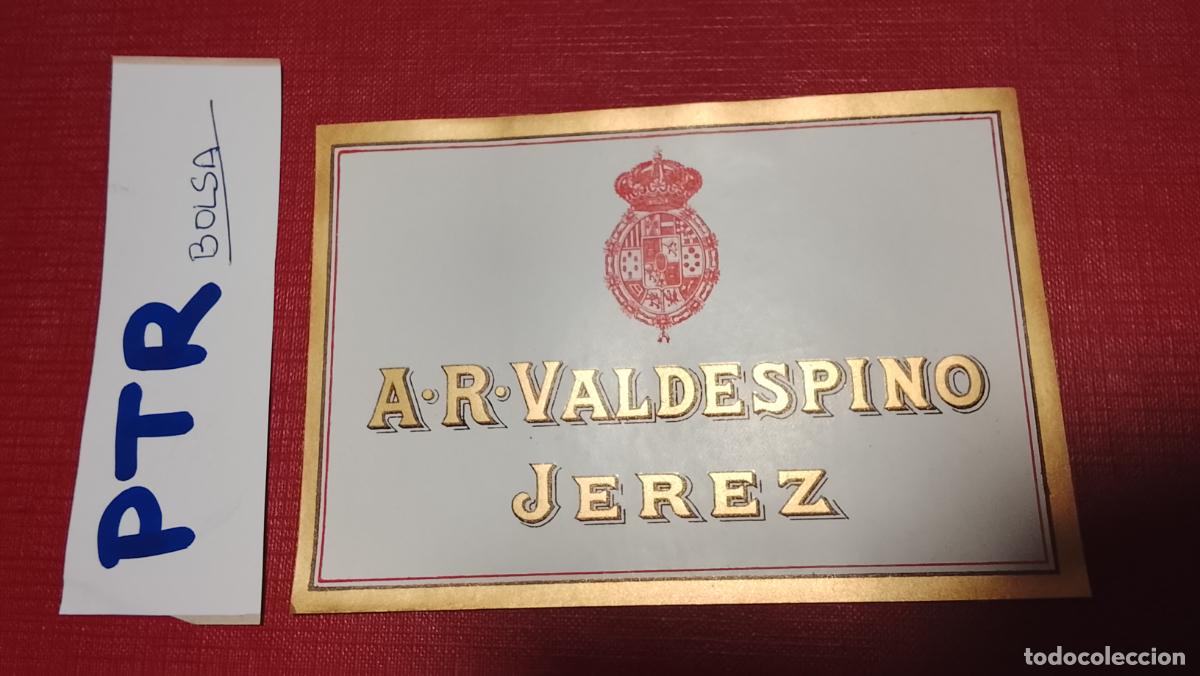 Etiquetas antiguas: etiqueta para bote o botella - vino brandy jerez cadiz malaga etc . ver foto en cada caso - OFERTAS