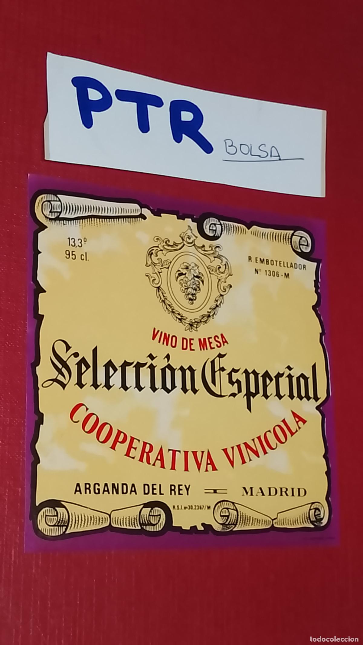 Etiquetas antiguas: etiqueta para bote o botella - vino brandy jerez cadiz malaga etc . ver foto en cada caso - OFERTAS