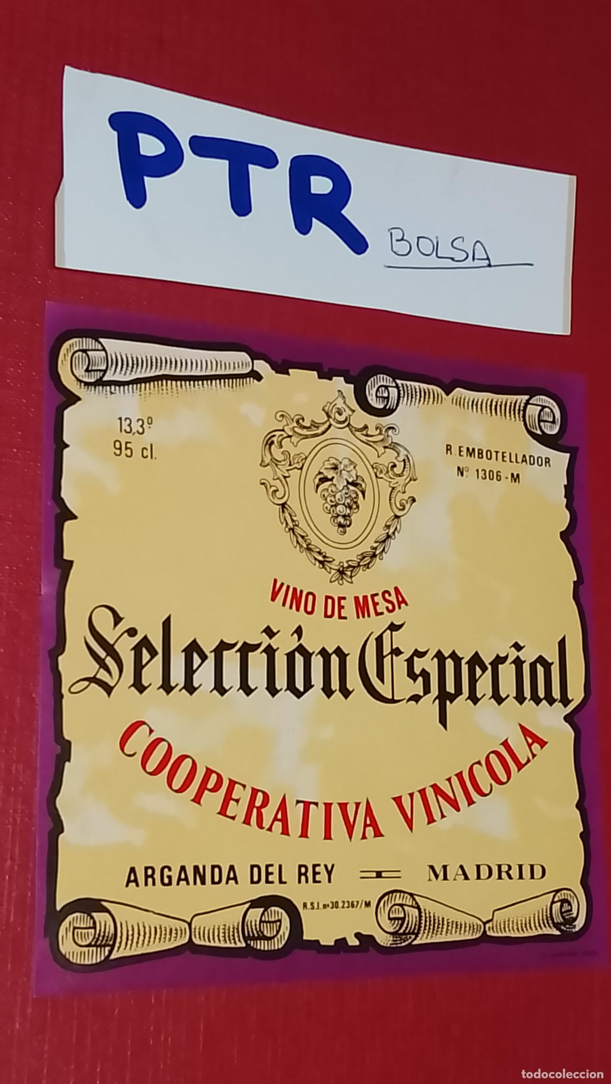 Etiquetas antiguas: etiqueta para bote o botella - vino brandy jerez cadiz malaga etc . ver foto en cada caso - OFERTAS