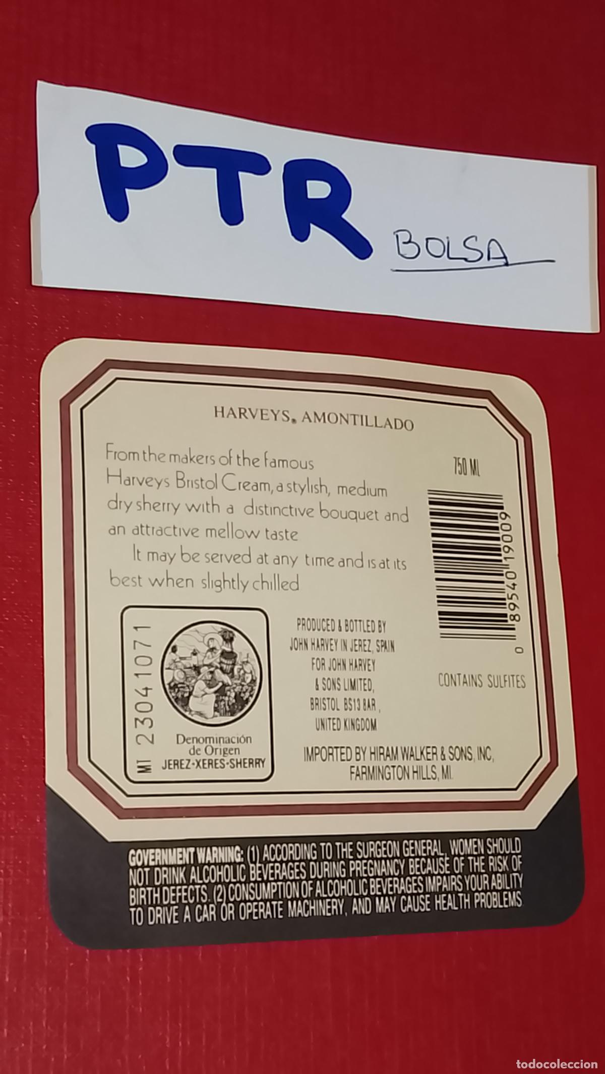 Etiquetas antiguas: etiqueta para bote o botella - vino brandy jerez cadiz malaga etc . ver foto en cada caso - OFERTAS