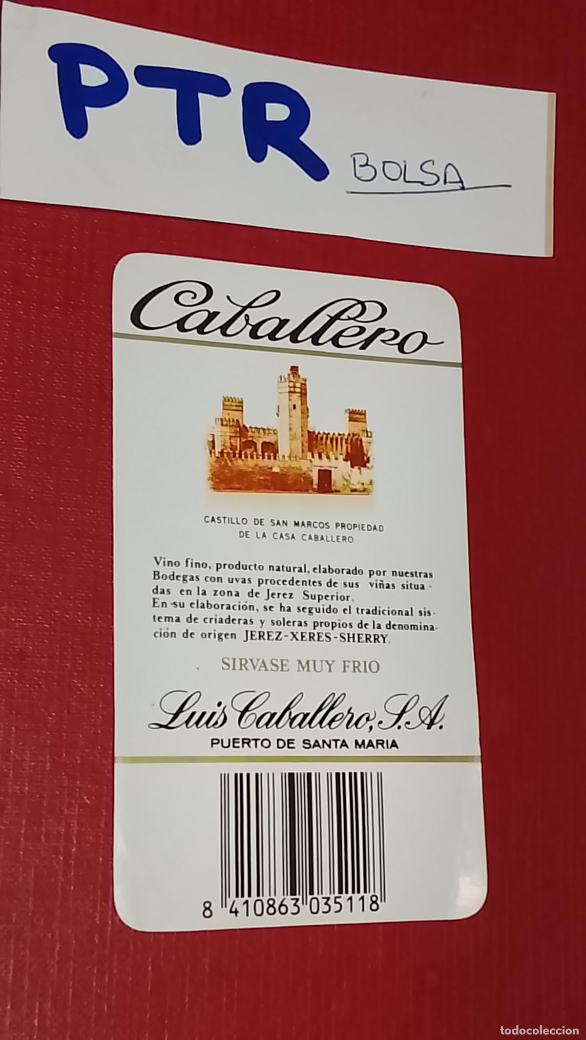 Etiquetas antiguas: etiqueta para bote o botella - vino brandy jerez cadiz malaga etc . ver foto en cada caso - OFERTAS