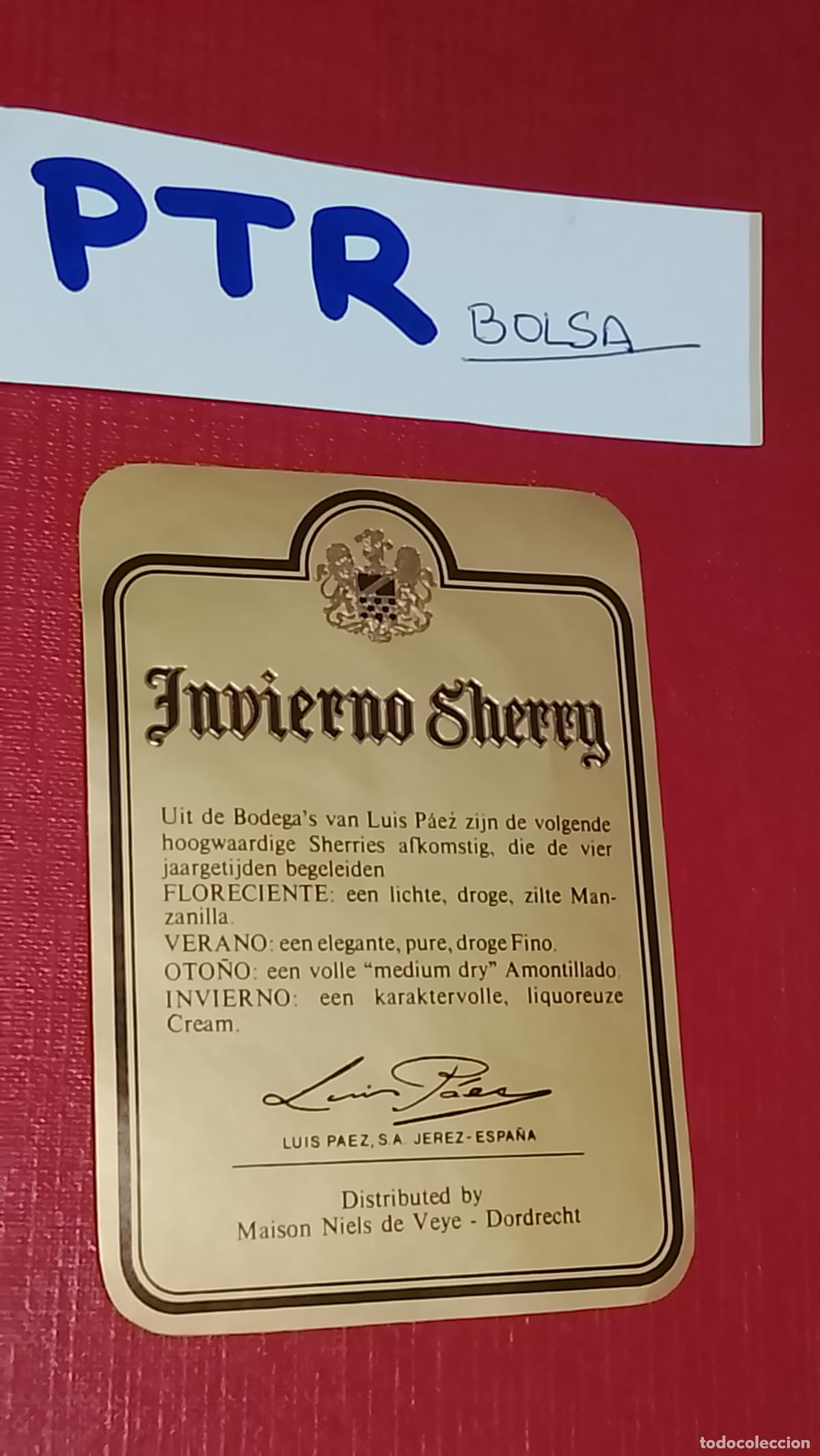 Etiquetas antiguas: etiqueta para bote o botella - vino brandy jerez cadiz malaga etc . ver foto en cada caso - OFERTAS