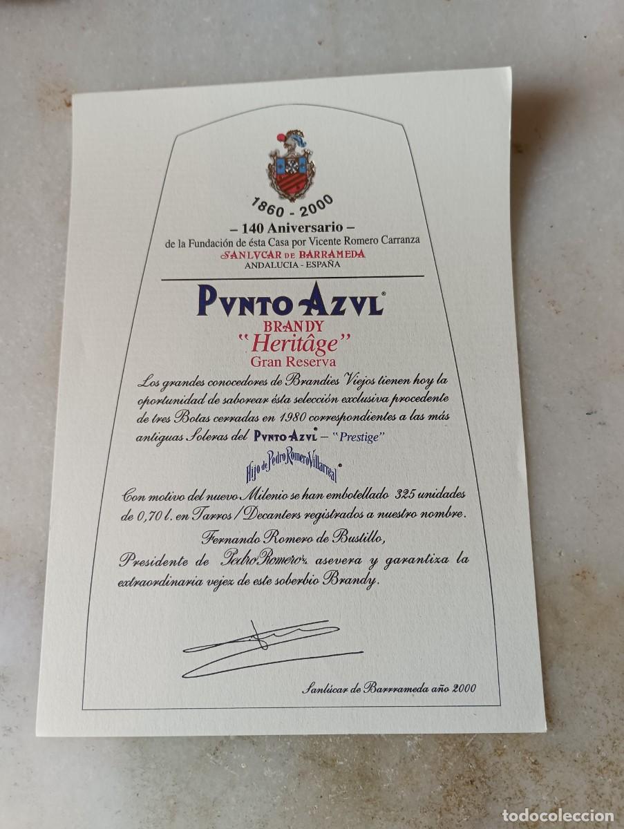 Etiquetas antiguas: Etiqueta brandy Sanl&uacute;car pedro romero