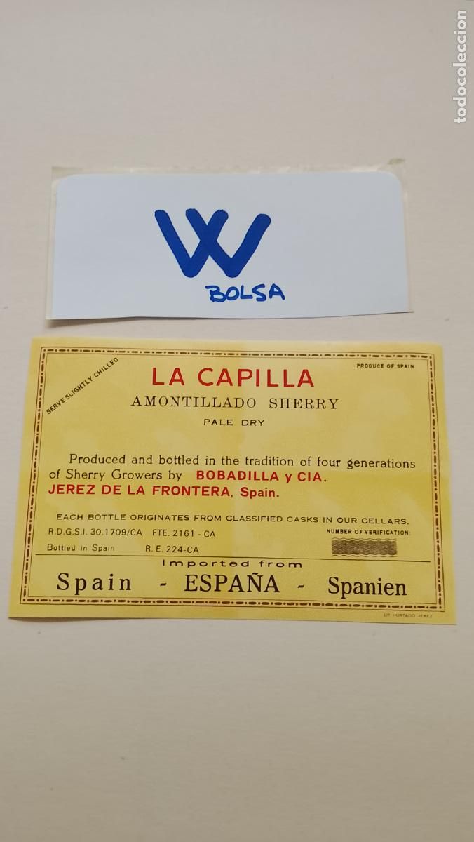 Etiquetas antiguas: HAGA SU OFERTA - ANTIGUA ETIQUETA DE VINOS DE JEREZ LICOR ETC OFERTAS POR LOTES MUCHAS EN MI PERFIL