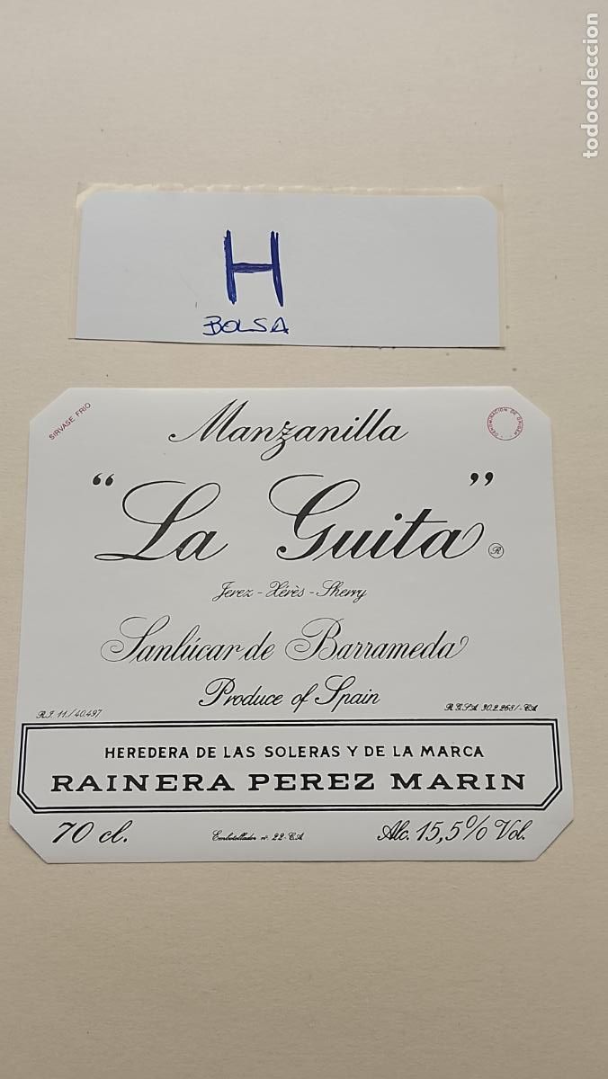 Etiquetas antiguas: HAGA SU OFERTA - ANTIGUA ETIQUETA DE VINOS DE JEREZ LICOR ETC OFERTAS POR LOTES MUCHAS EN MI PERFIL