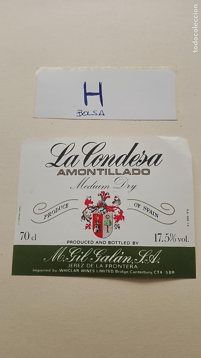 &Eacute;tiquettes anciennes: HAGA SU OFERTA - ANTIGUA ETIQUETA DE VINOS DE JEREZ LICOR ETC OFERTAS POR LOTES MUCHAS EN MI PERFIL