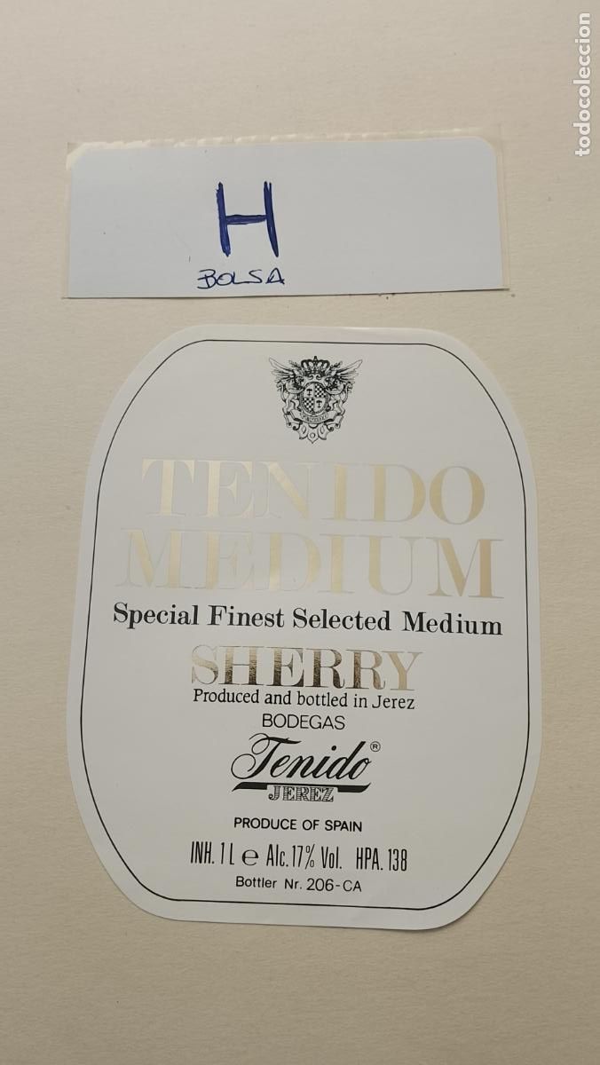 Etiquetas antiguas: HAGA SU OFERTA - ANTIGUA ETIQUETA DE VINOS DE JEREZ LICOR ETC OFERTAS POR LOTES MUCHAS EN MI PERFIL